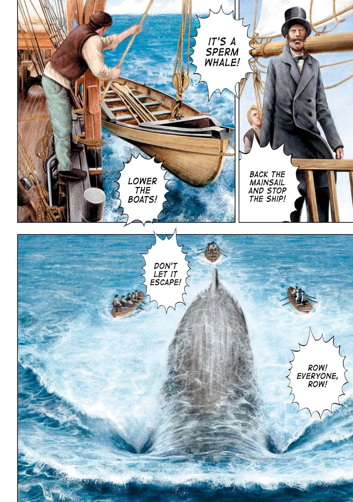 Read Ahab chapter 1 image 4 on Lezhin