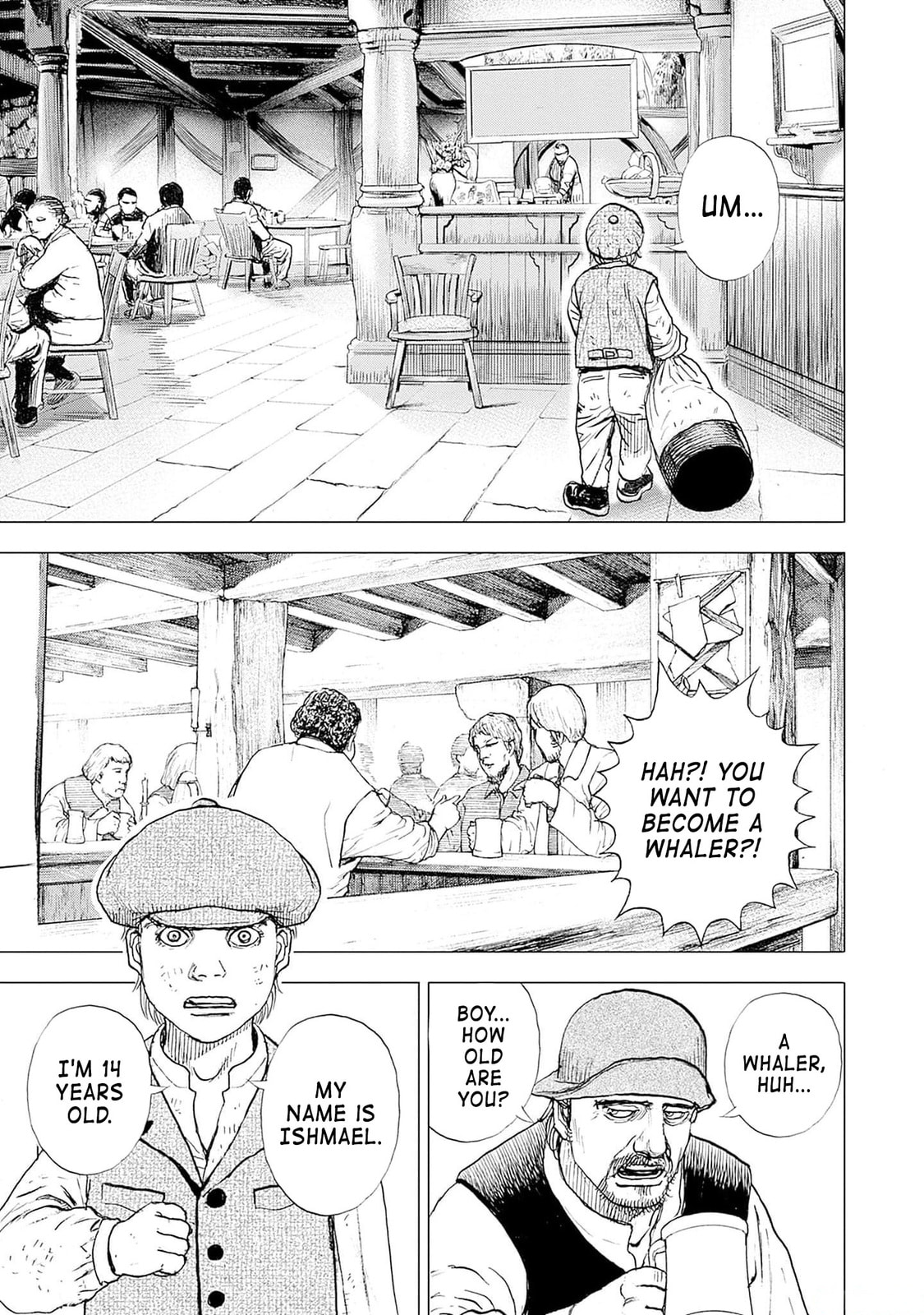 Read Ahab chapter 1 image 45 on Lezhin