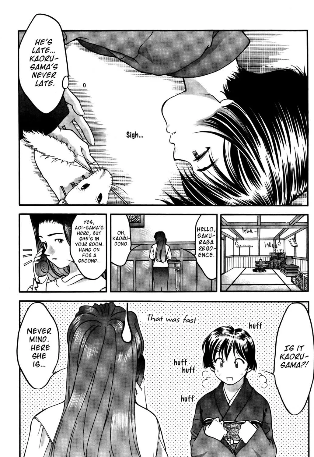 Read Ai Yori Aoshi chapter 32 image 4 on Lezhin