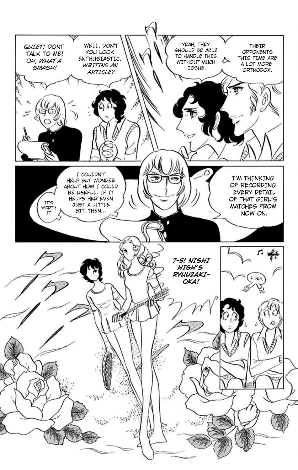 Read Aim for the Ace! chapter 34 image 8 on Lezhin
