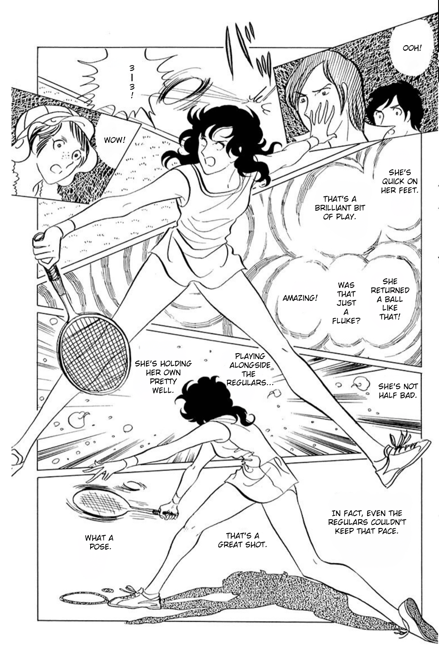 Read Aim for the Ace! chapter 48 image 3 on Lezhin