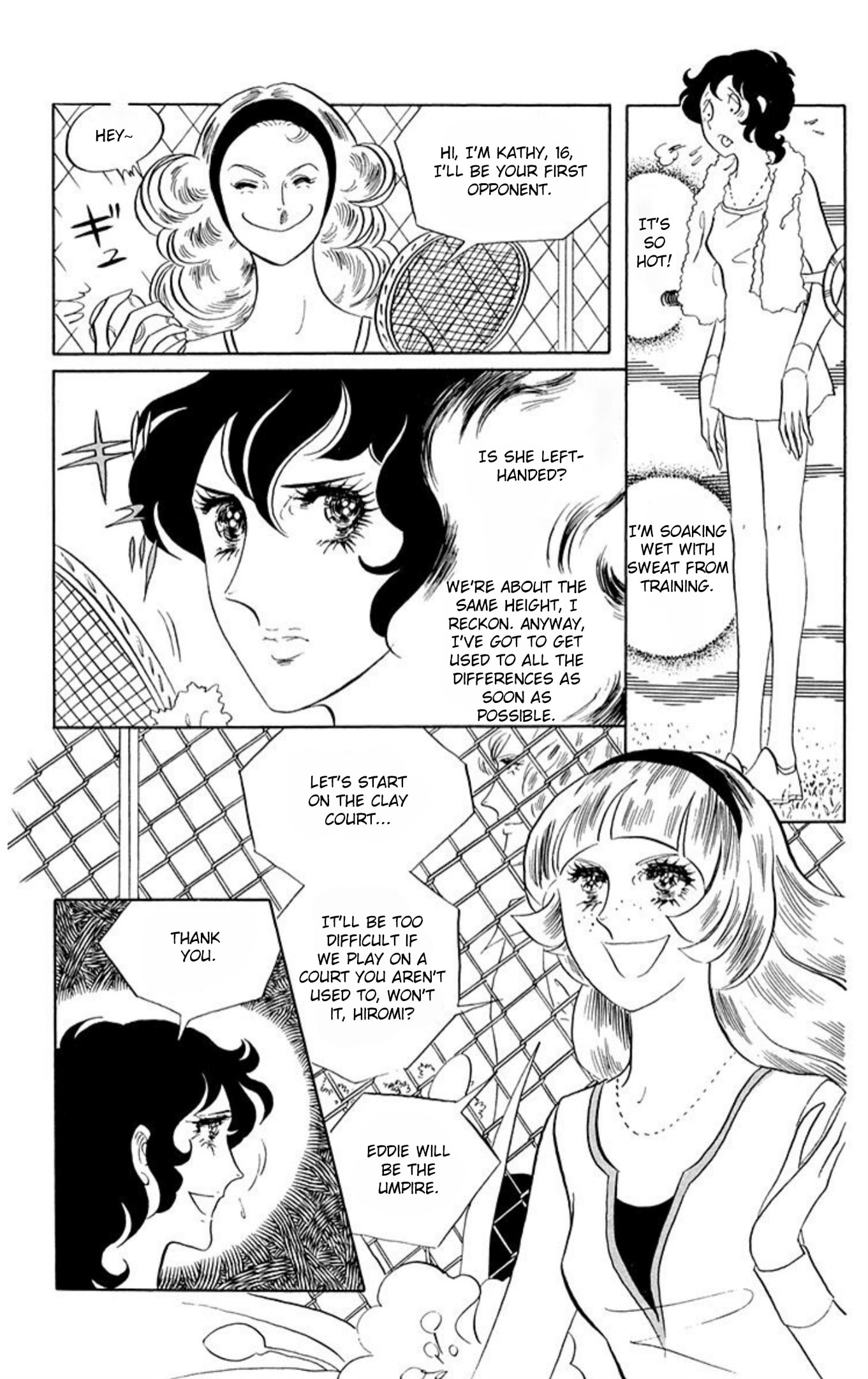 Read Aim for the Ace! chapter 63 image 6 on Lezhin