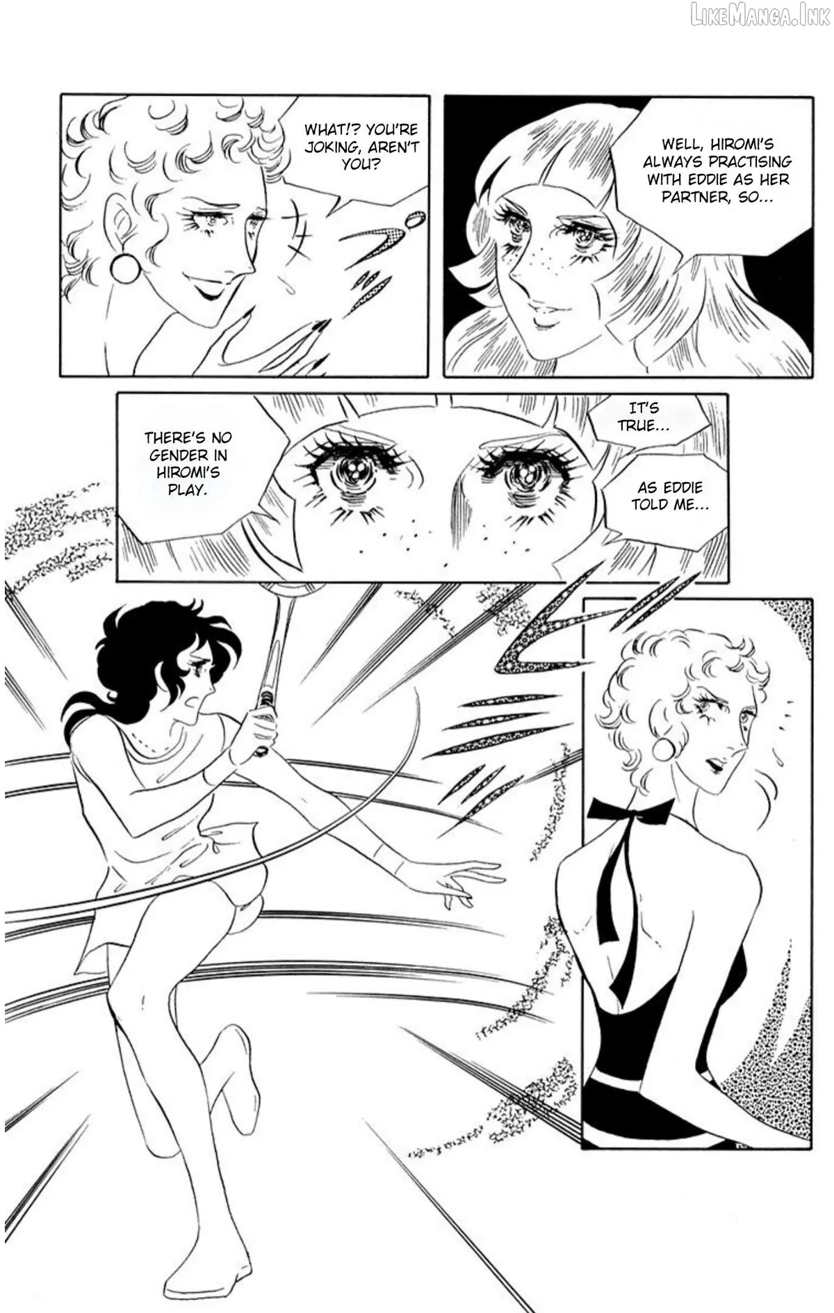 Read Aim for the Ace! chapter 67 image 9 on Lezhin
