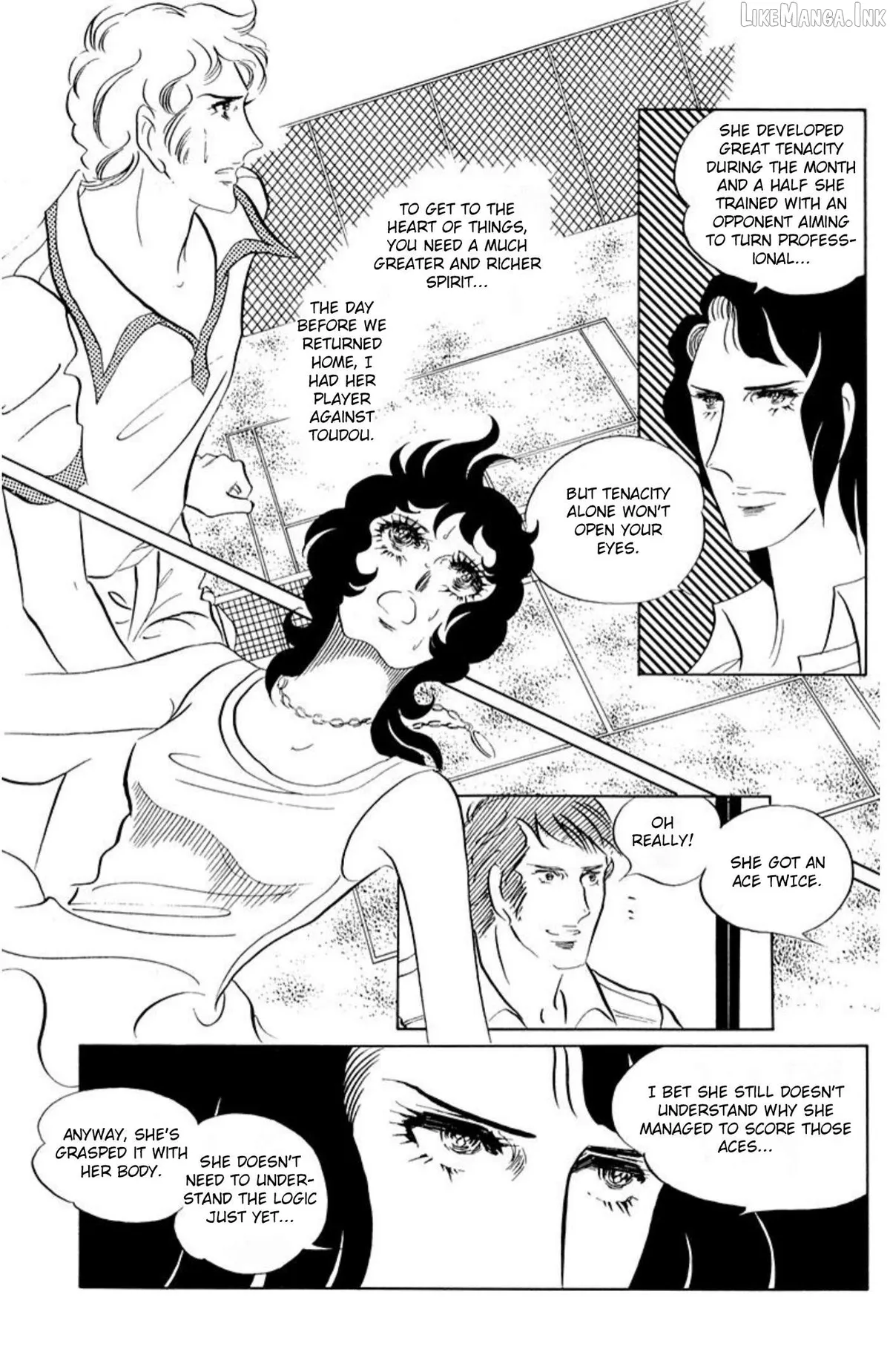 Read Aim for the Ace! chapter 68 image 10 on Lezhin