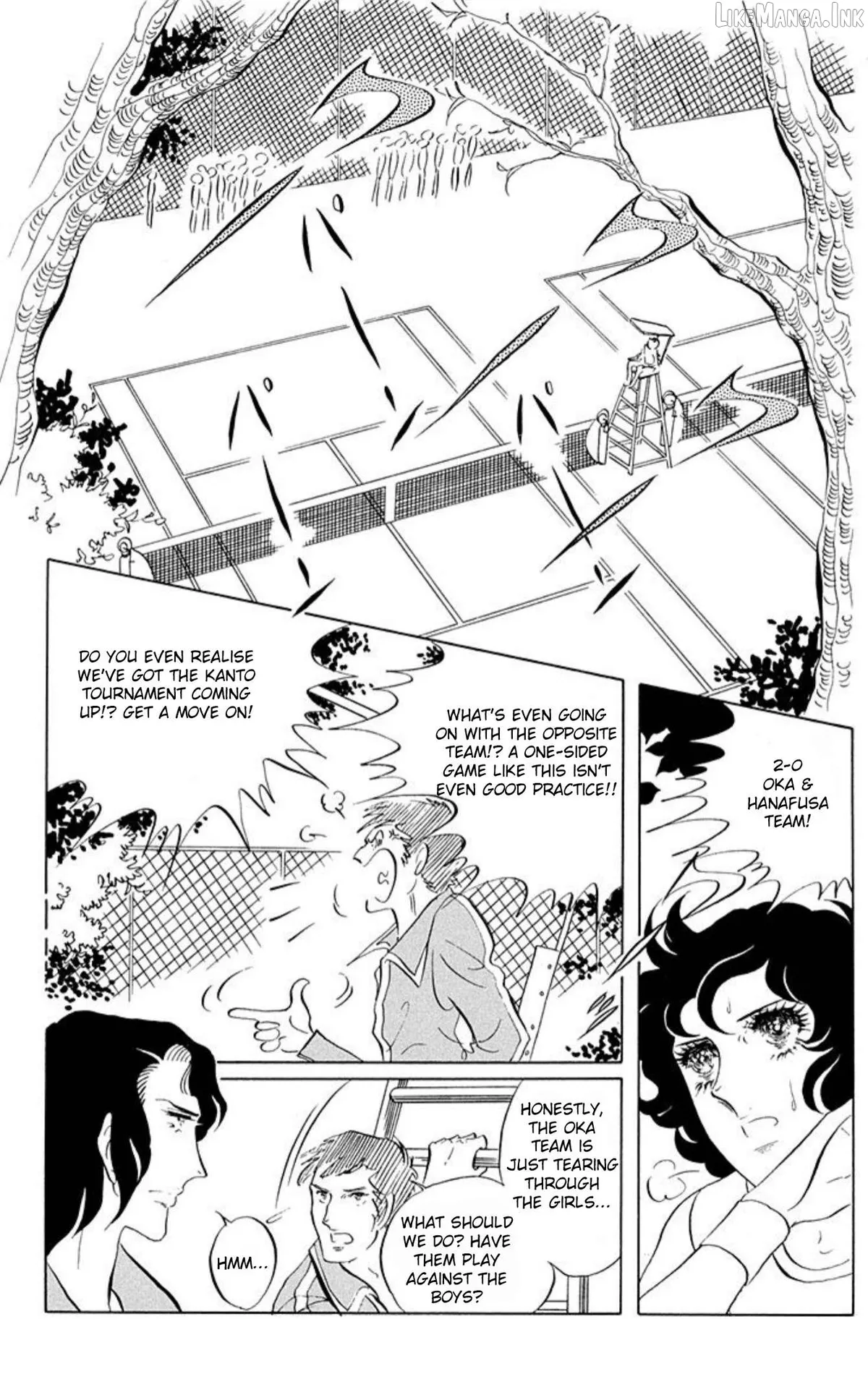 Read Aim for the Ace! chapter 69 image 17 on Lezhin