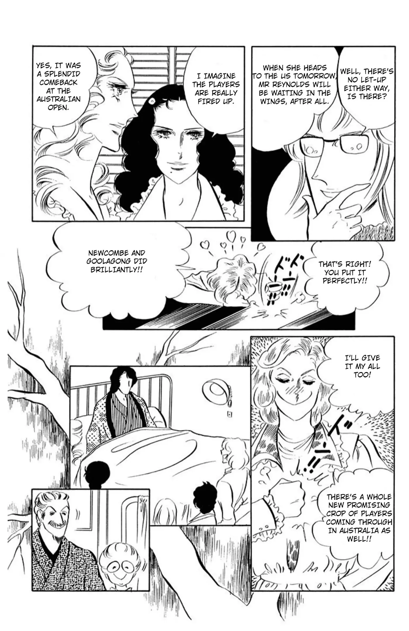 Read Aim for the Ace! chapter 84 image 9 on Lezhin