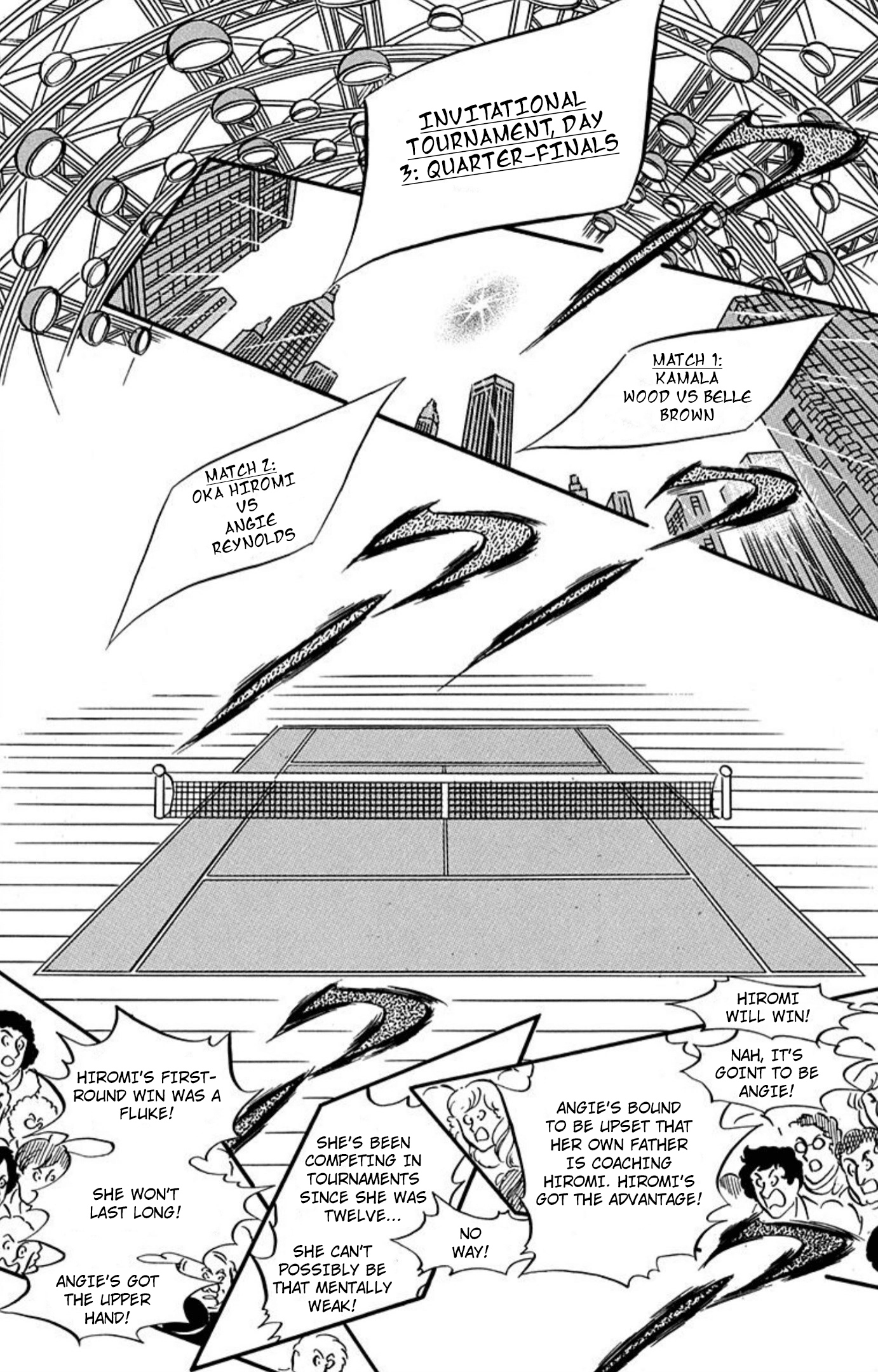 Read Aim for the Ace! chapter 90 image 8 on Lezhin