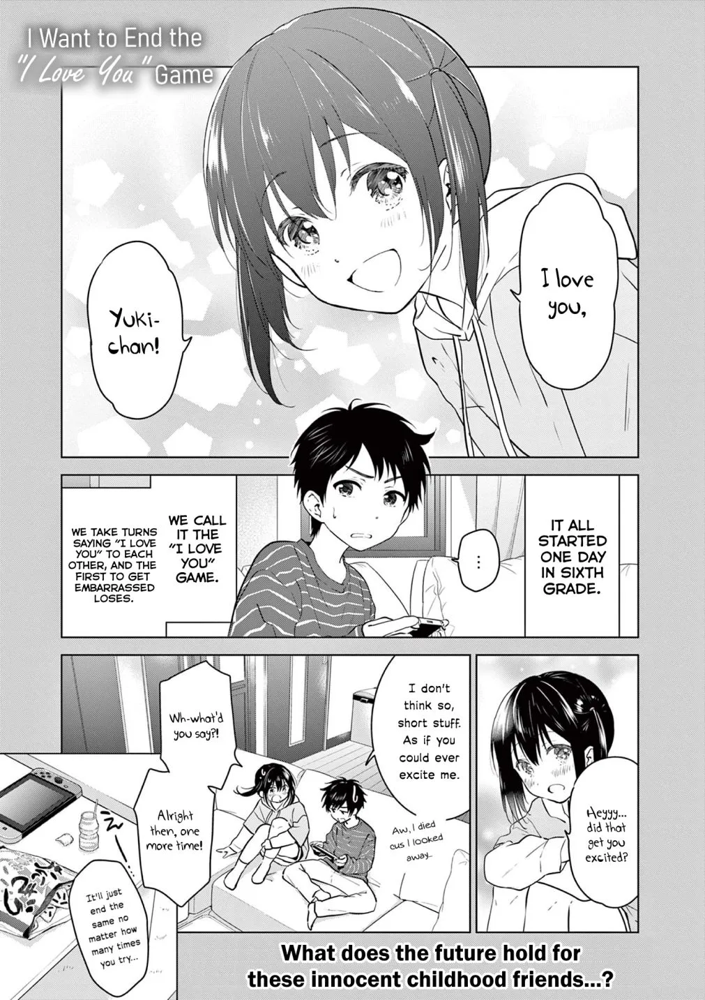 Aishiteru Game wo Owarasetai Chapter 1 page 1 - 