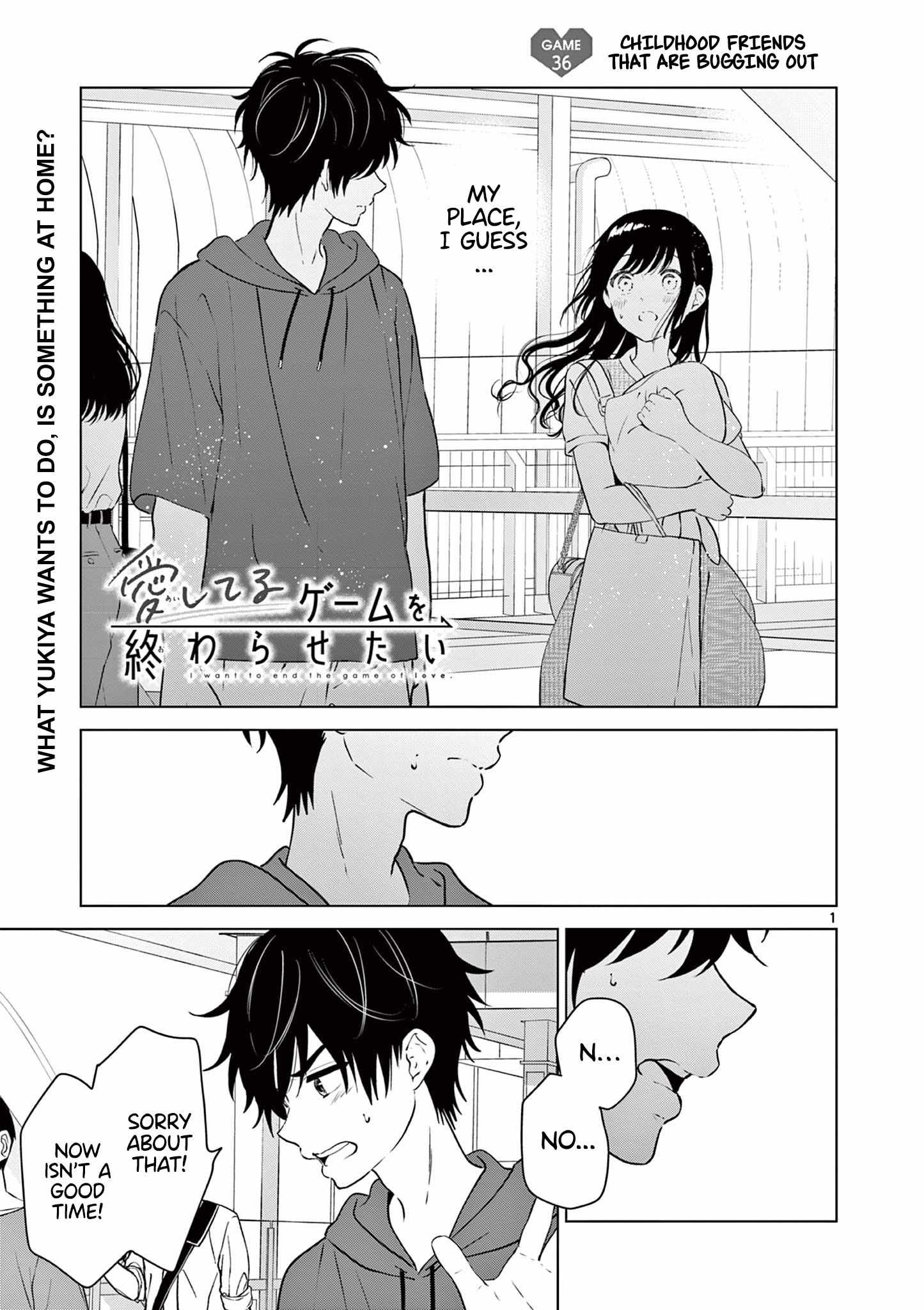 Aishiteru Game wo Owarasetai Chapter 36 page 2 - 