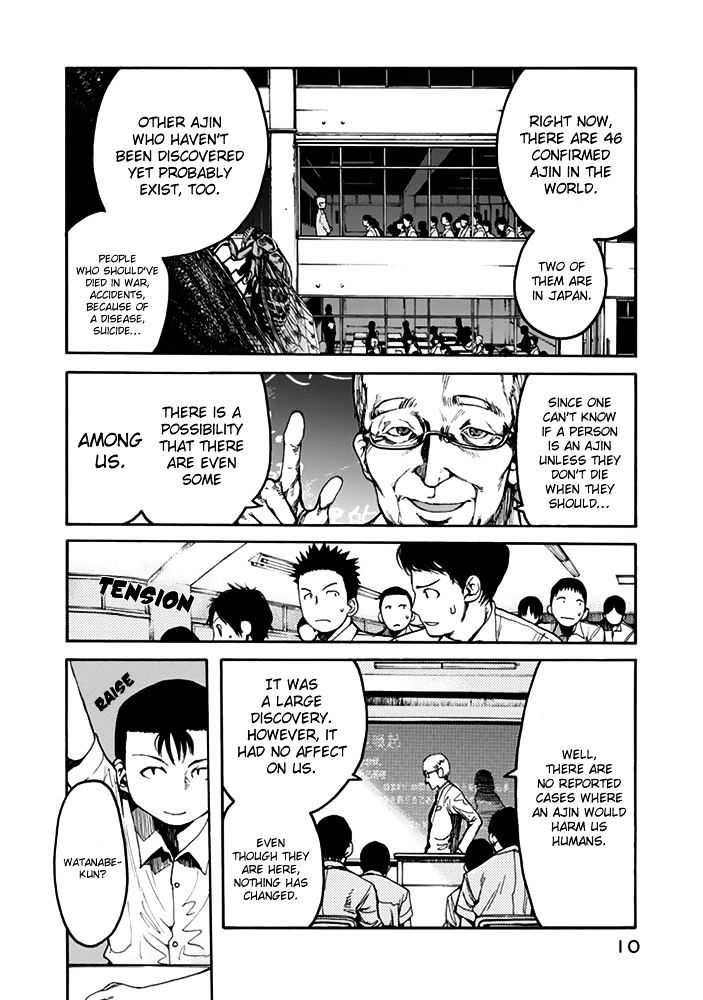 Read Ajin chapter 1 image 11 on Lezhin