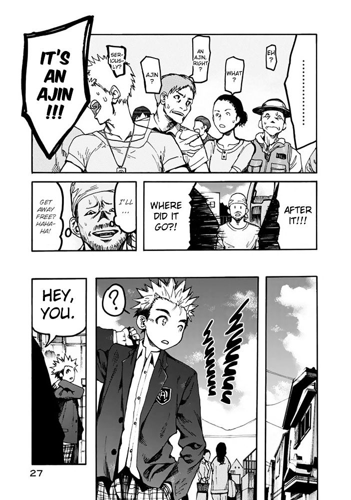 Read Ajin chapter 1 image 27 on Lezhin