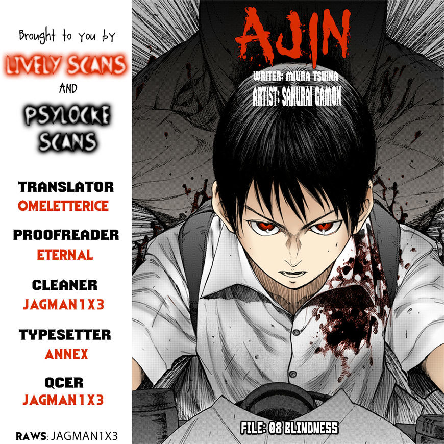 Read Ajin chapter 8 image 0 on Lezhin