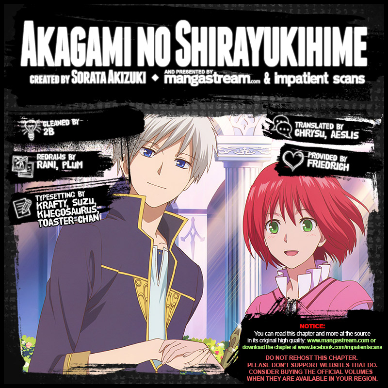 Read Akagami No Shirayukihime chapter 100 image 2 on Lezhin