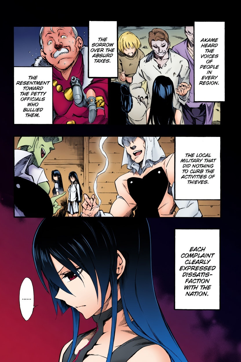 Read Akame ga KILL! ZERO (AI Color) (Colored) chapter 35 image 3 on Lezhin