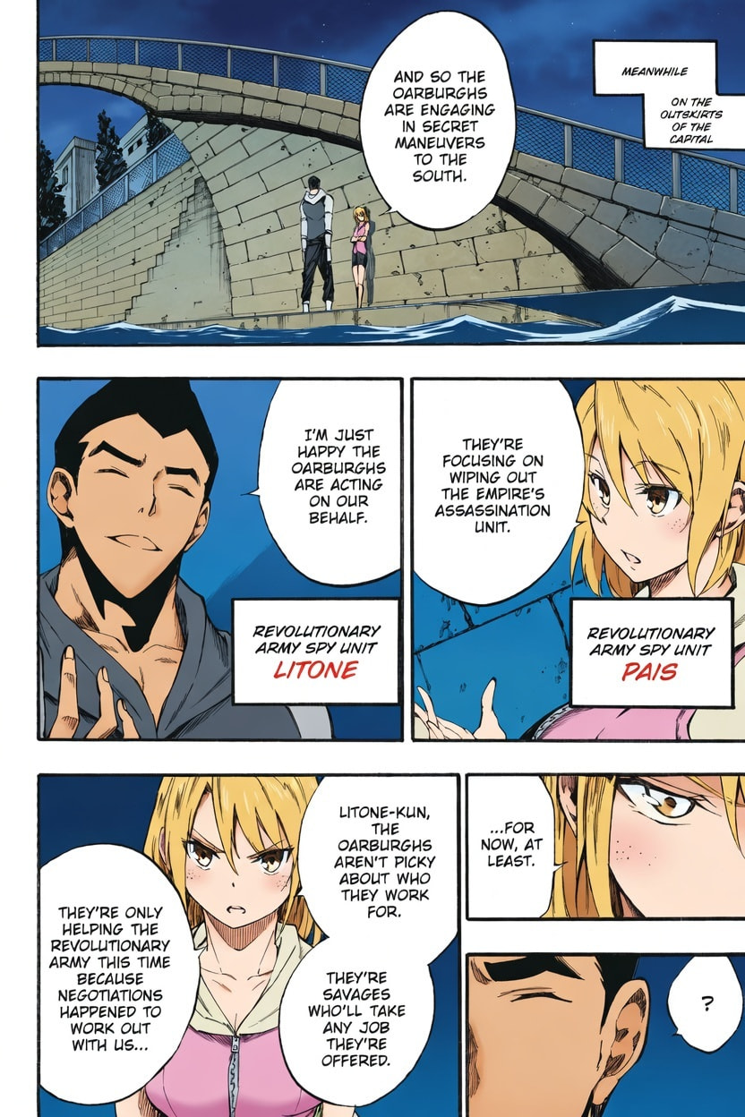 Read Akame ga KILL! ZERO (AI Color) (Colored) chapter 40 image 5 on Lezhin