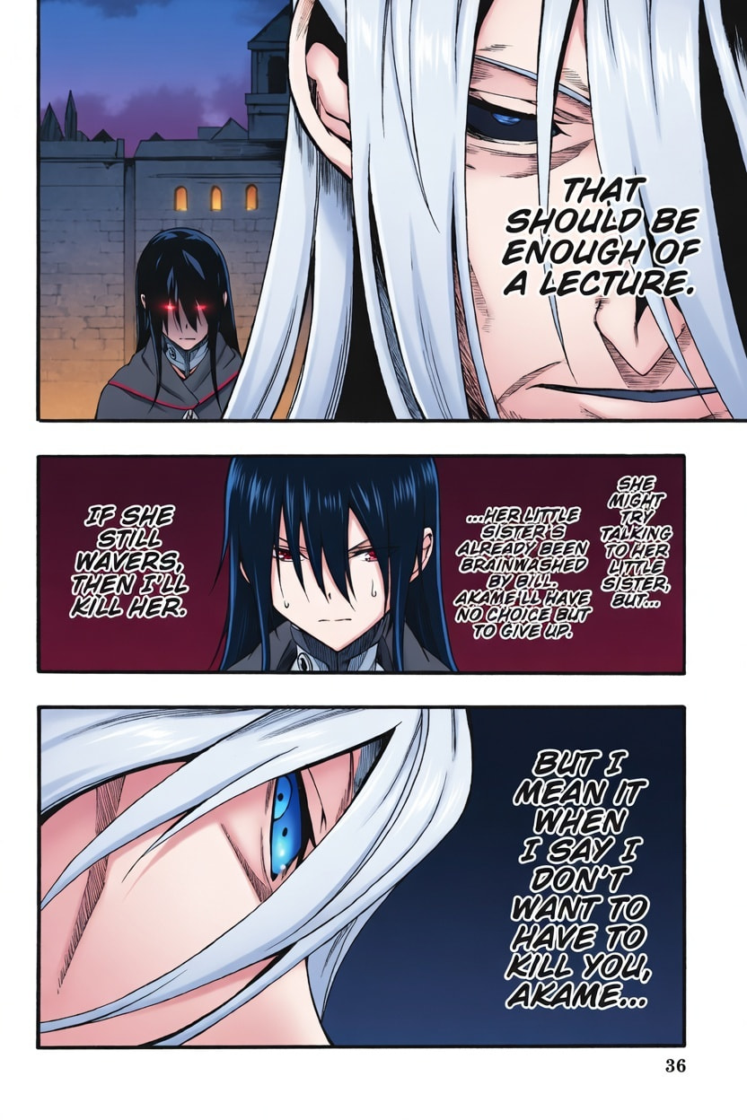 Read Akame ga KILL! ZERO (AI Color) (Colored) chapter 44 image 9 on Lezhin