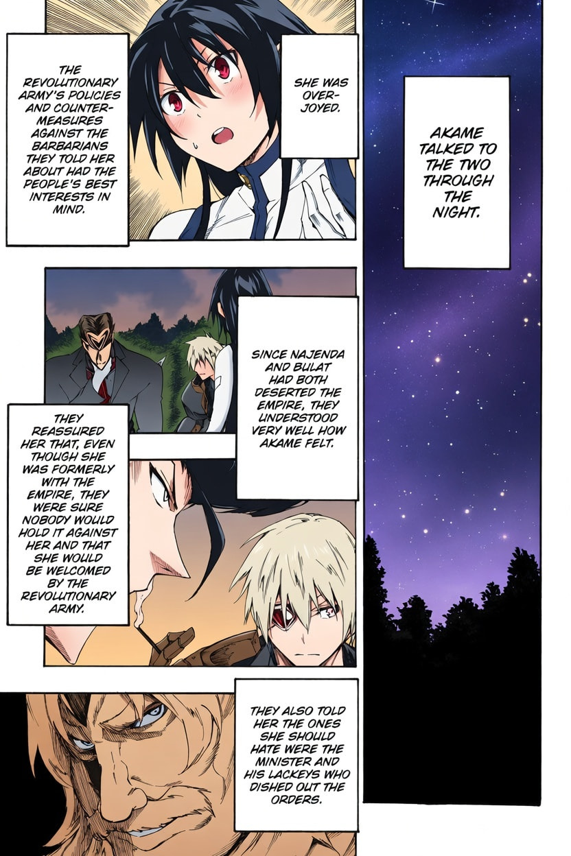Read Akame ga KILL! ZERO (AI Color) (Colored) chapter 53 image 2 on Lezhin