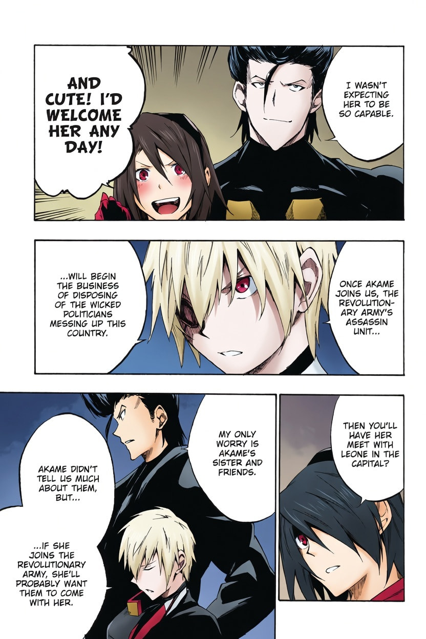 Read Akame ga KILL! ZERO (AI Color) (Colored) chapter 53 image 8 on Lezhin