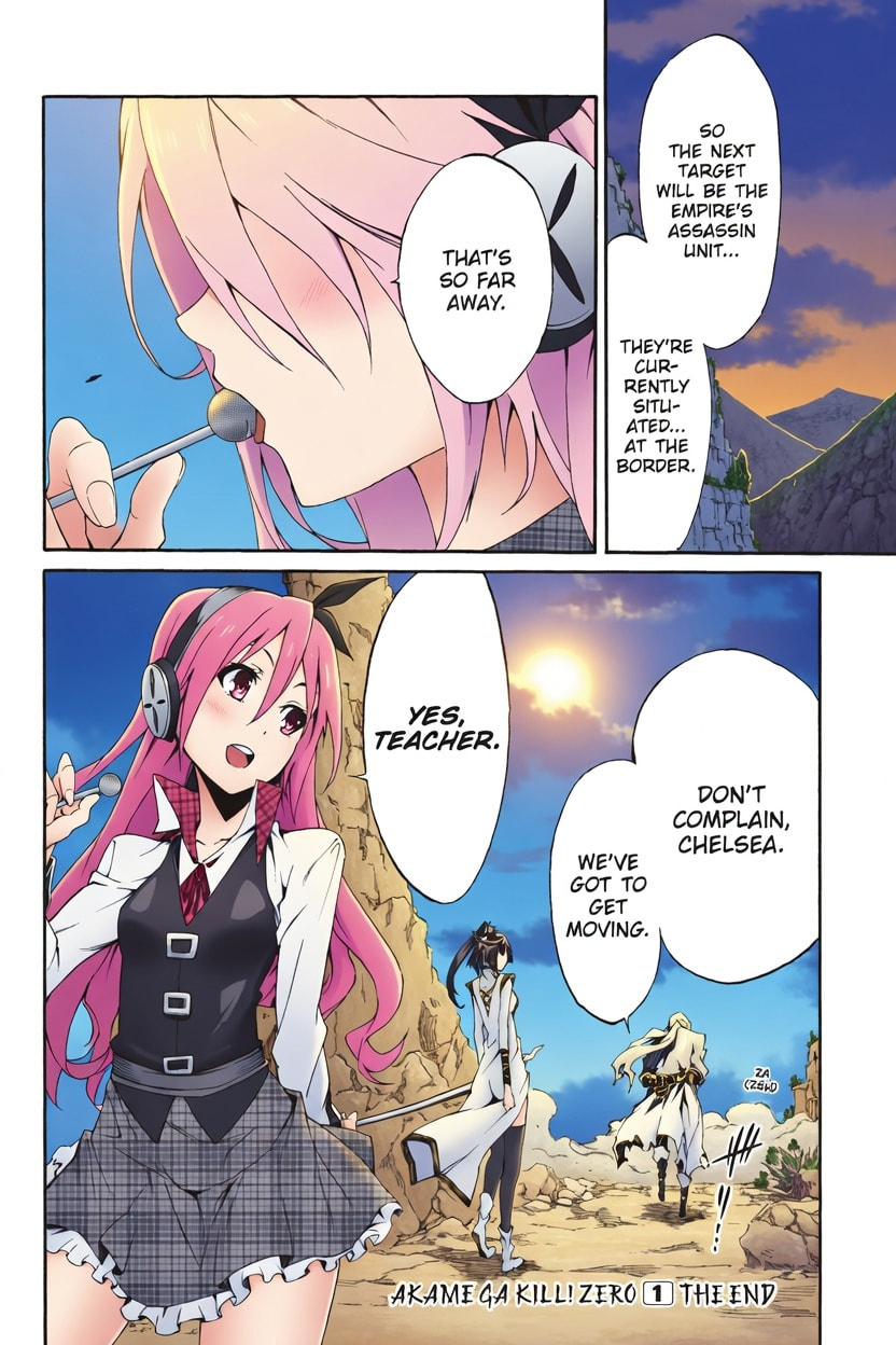Read Akame ga KILL! ZERO (AI Color) (Colored) chapter 6 image 28 on Lezhin