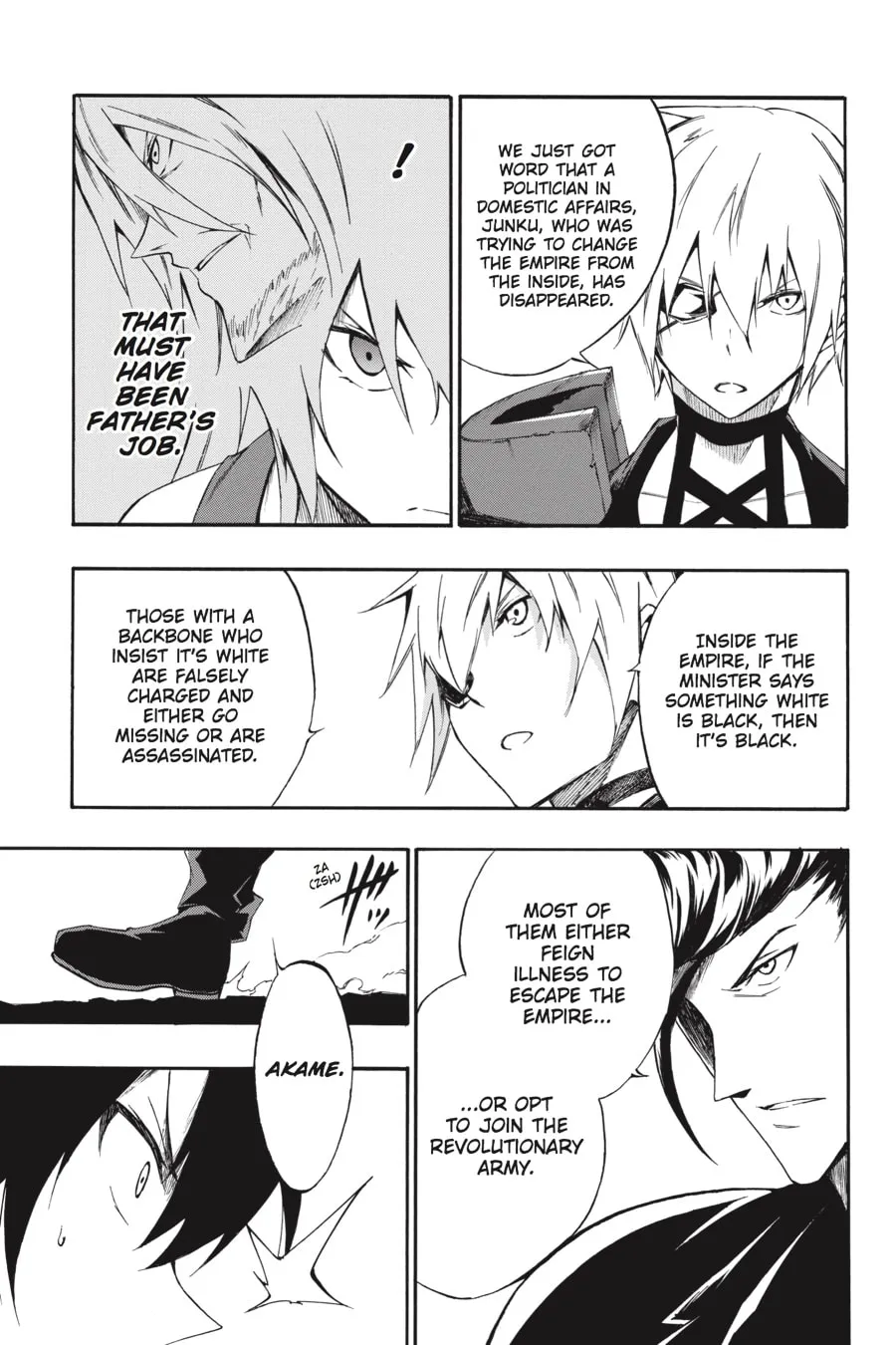 Read Akame ga KILL! ZERO chapter 52 image 19 on Lezhin