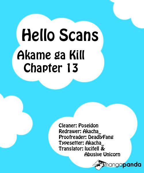 Read Akame ga Kill! chapter 13 image 34 on Lezhin