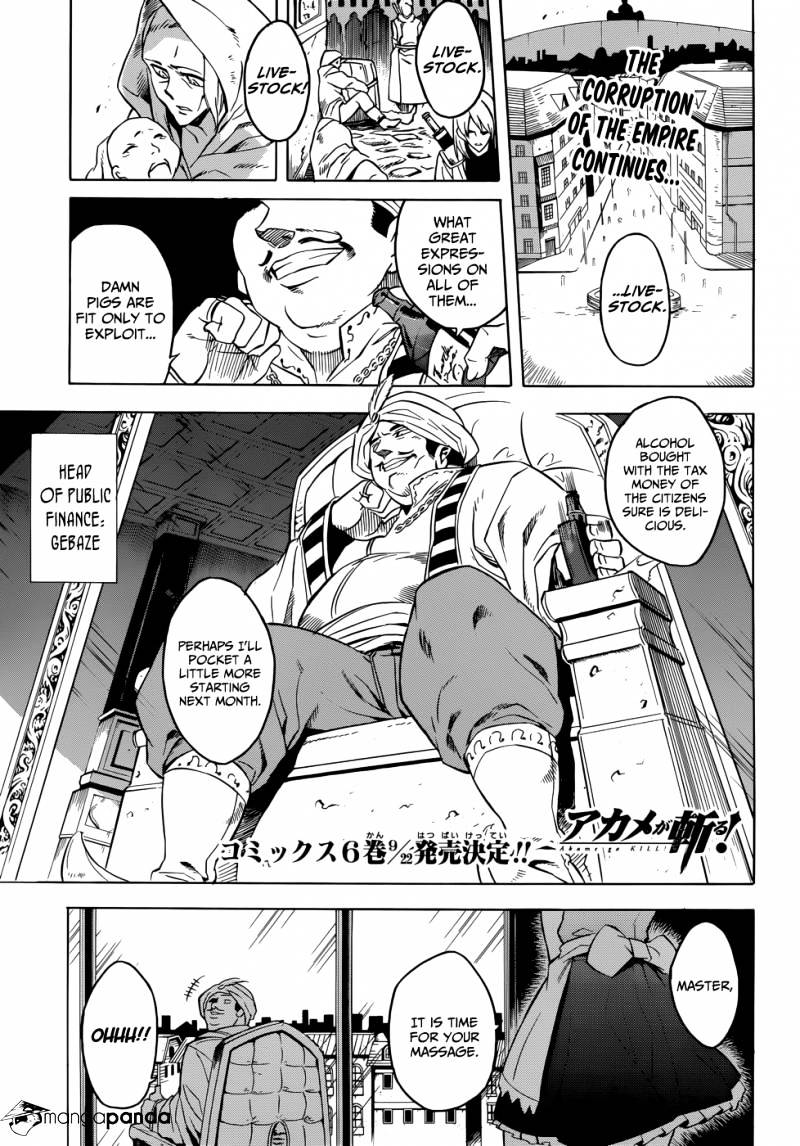 Read Akame ga Kill! chapter 28 image 1 on Lezhin