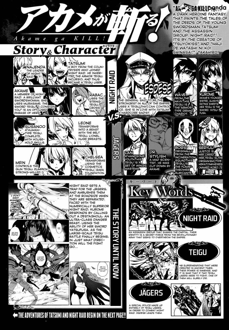 Read Akame ga Kill! chapter 30 image 3 on Lezhin