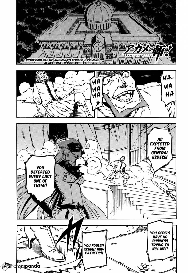 Read Akame ga Kill! chapter 43 image 1 on Lezhin
