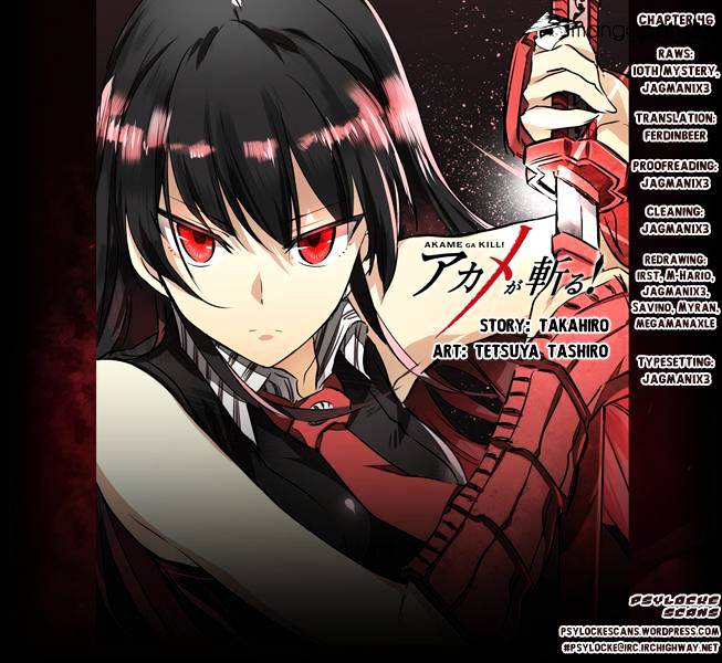 Read Akame ga Kill! chapter 46 image 0 on Lezhin