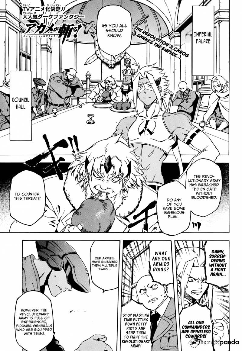 Read Akame ga Kill! chapter 46 image 1 on Lezhin
