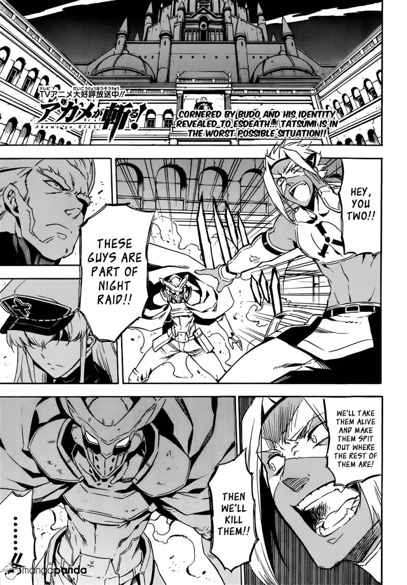Read Akame ga Kill! chapter 52 image 1 on Lezhin