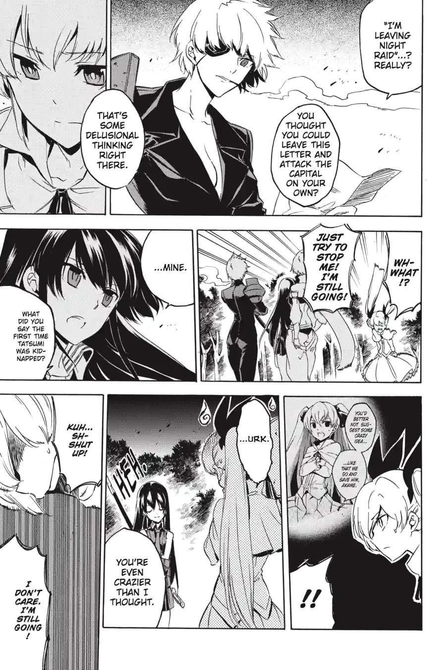 Read Akame ga Kill! chapter 53.1 image 10 on Lezhin