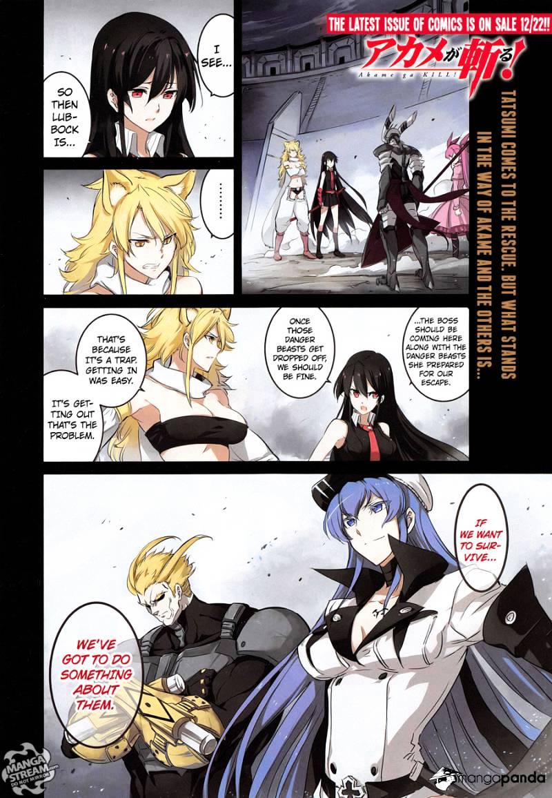 Read Akame ga Kill! chapter 55 image 0 on Lezhin