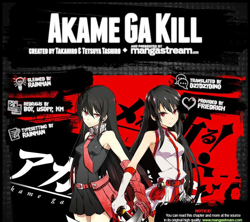 Read Akame ga Kill! chapter 67 image 1 on Lezhin
