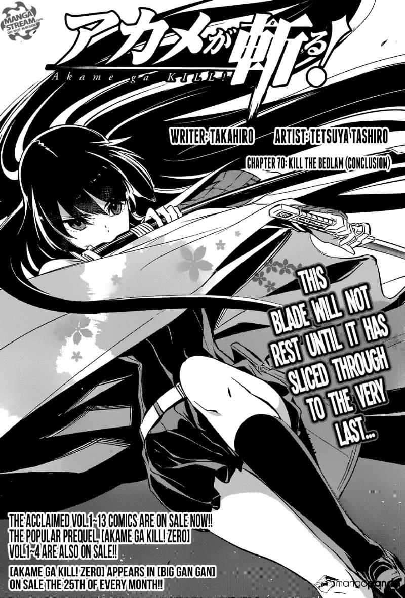 Read Akame ga Kill! chapter 70 image 4 on Lezhin