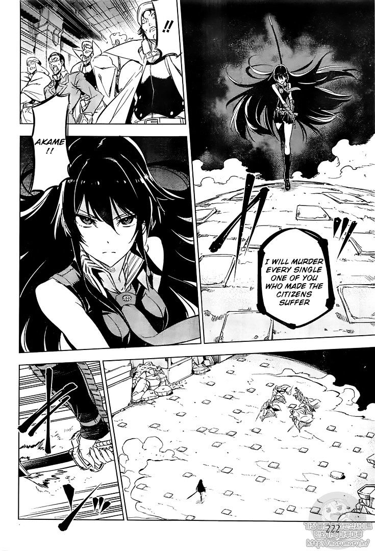 Read Akame ga Kill! chapter 72 image 22 on Lezhin