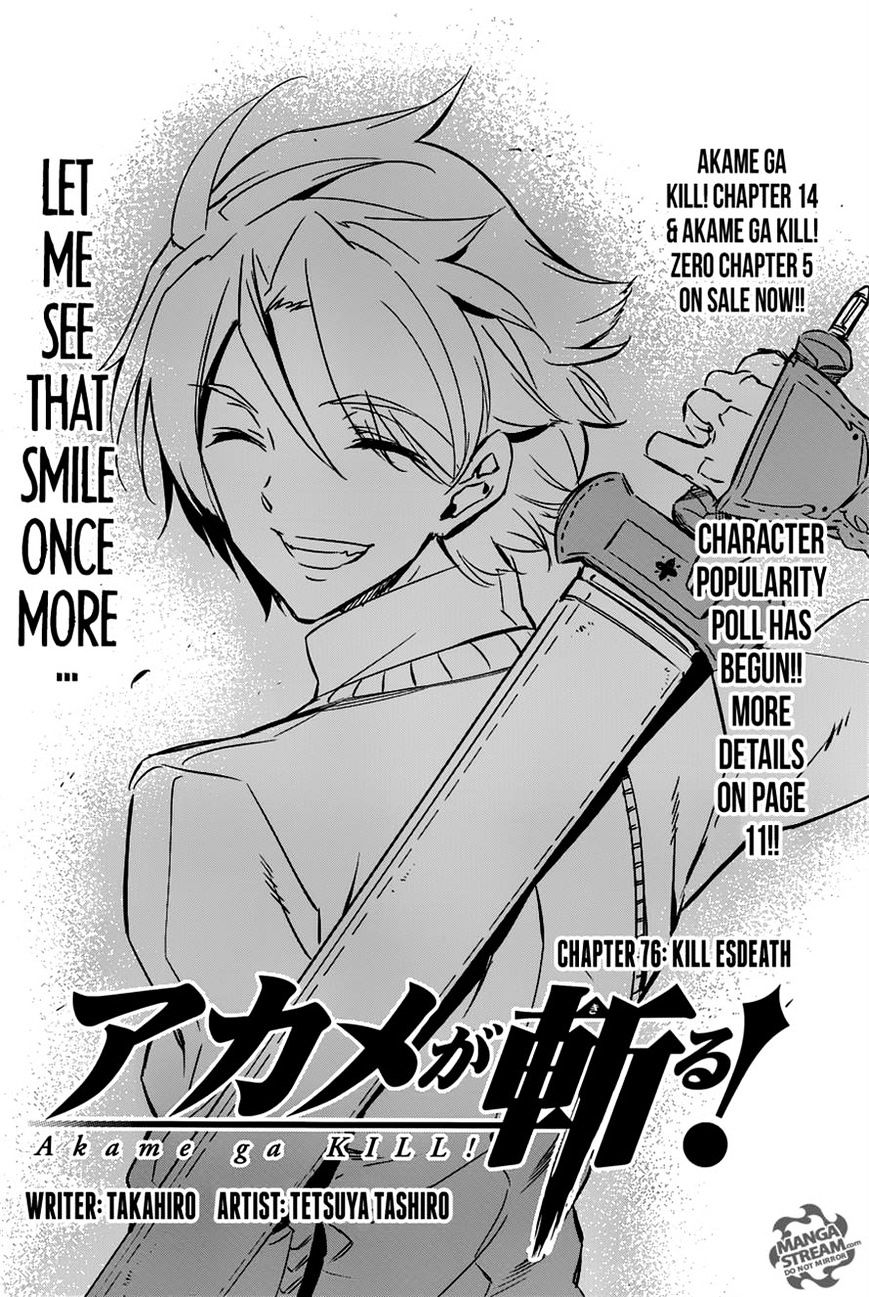 Read Akame ga Kill! chapter 76 image 4 on Lezhin