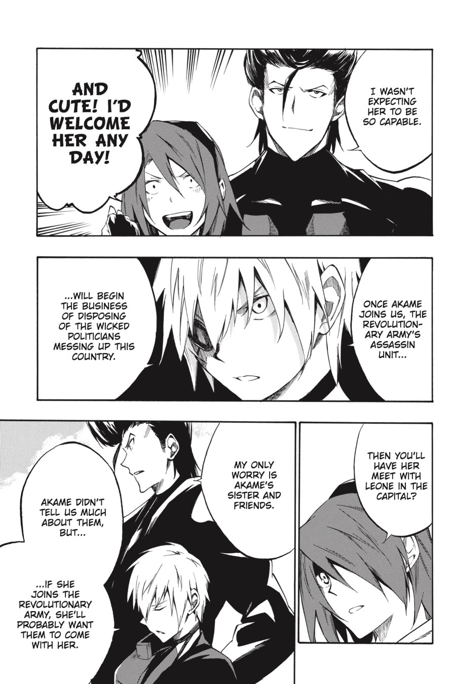 Read Akame ga Kiru! Zero chapter 53 image 8 on Lezhin