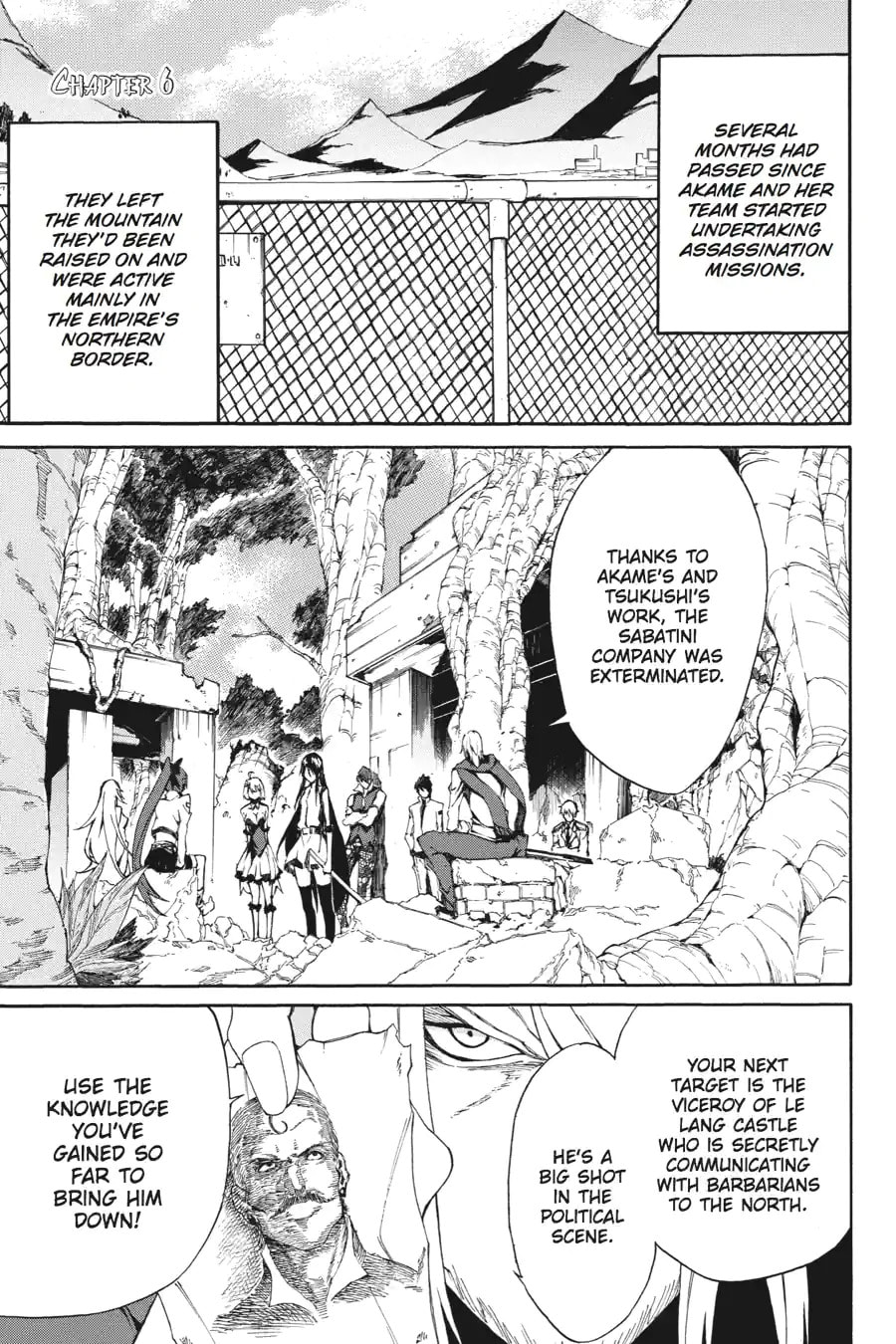 Read Akame ga Kiru! Zero chapter 6.1 image 0 on Lezhin