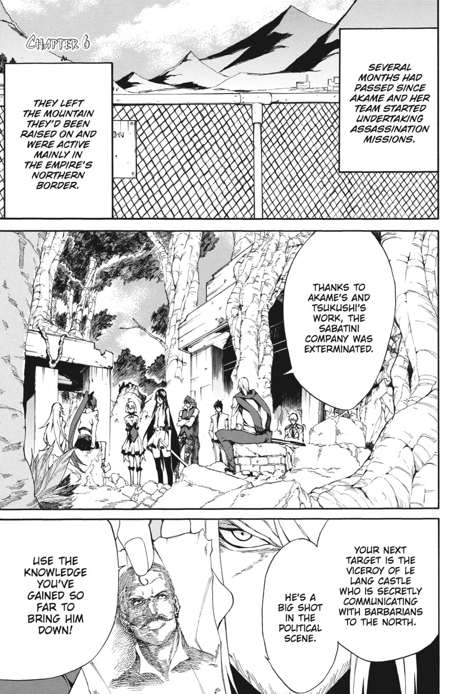 Read Akame ga Kiru! Zero chapter 6 image 0 on Lezhin