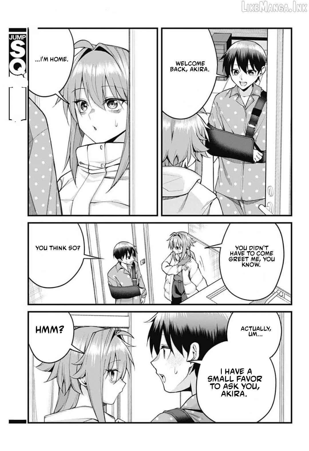 Akanabe-sensei Doesn't Know about Embarrassment Chapter 72 page 6 - 