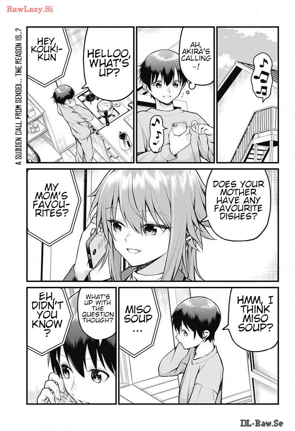Akanabe-sensei wa Tereshirazu Chapter 13 page 2 - 