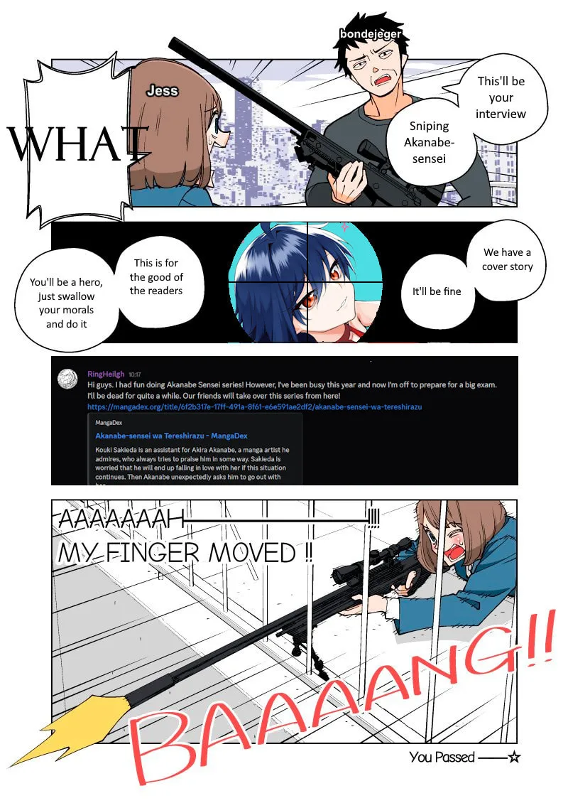 Akanabe-sensei wa Tereshirazu Chapter 29 page 33 - 