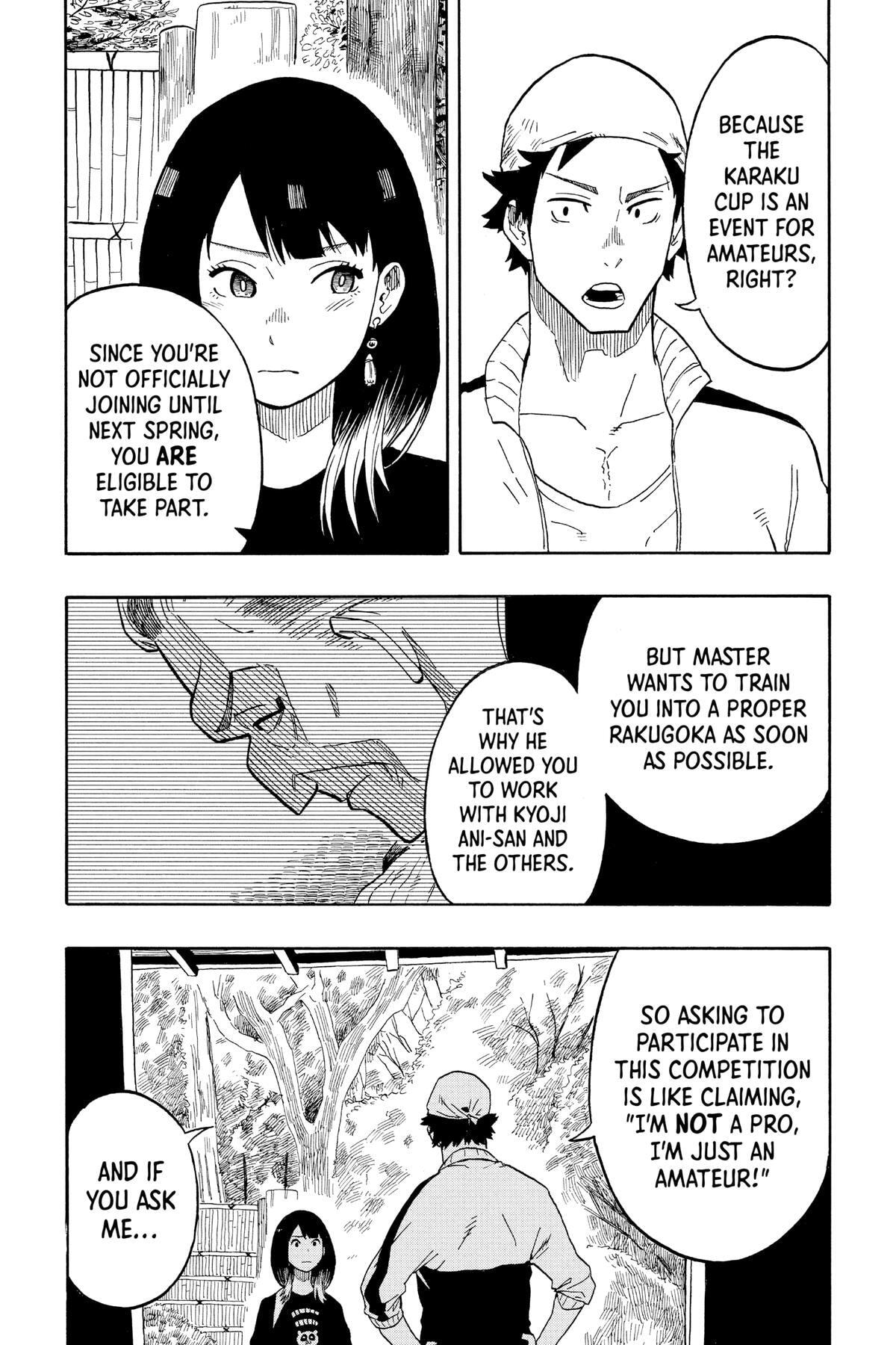 Read Akane-banashi chapter 13 image 8 on Lezhin