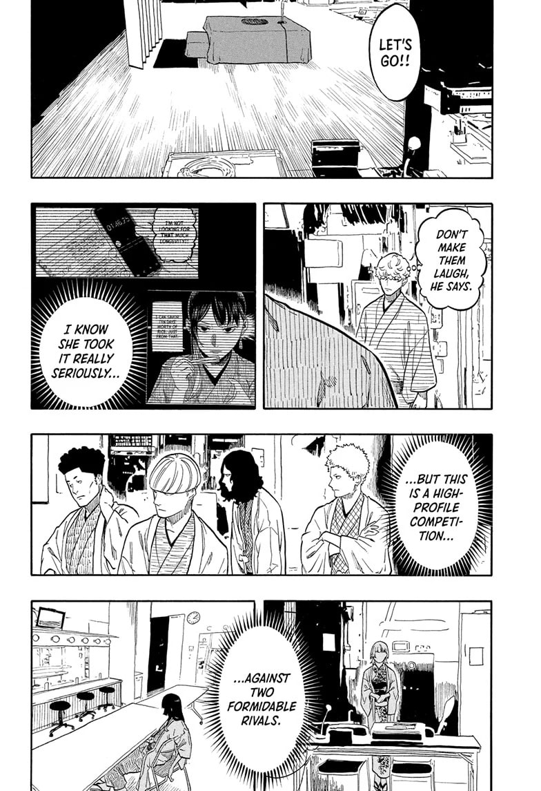 Read Akane-banashi chapter 160 image 7 on Lezhin
