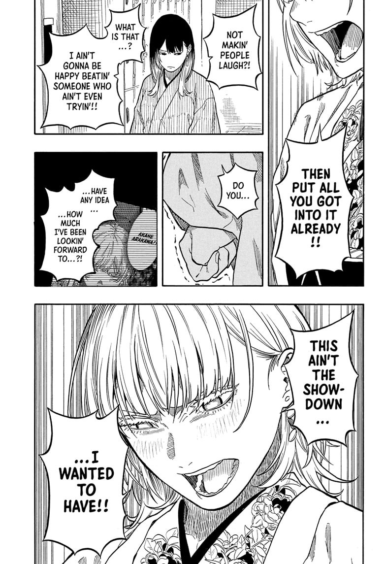 Read Akane-banashi chapter 162 image 11 on Lezhin