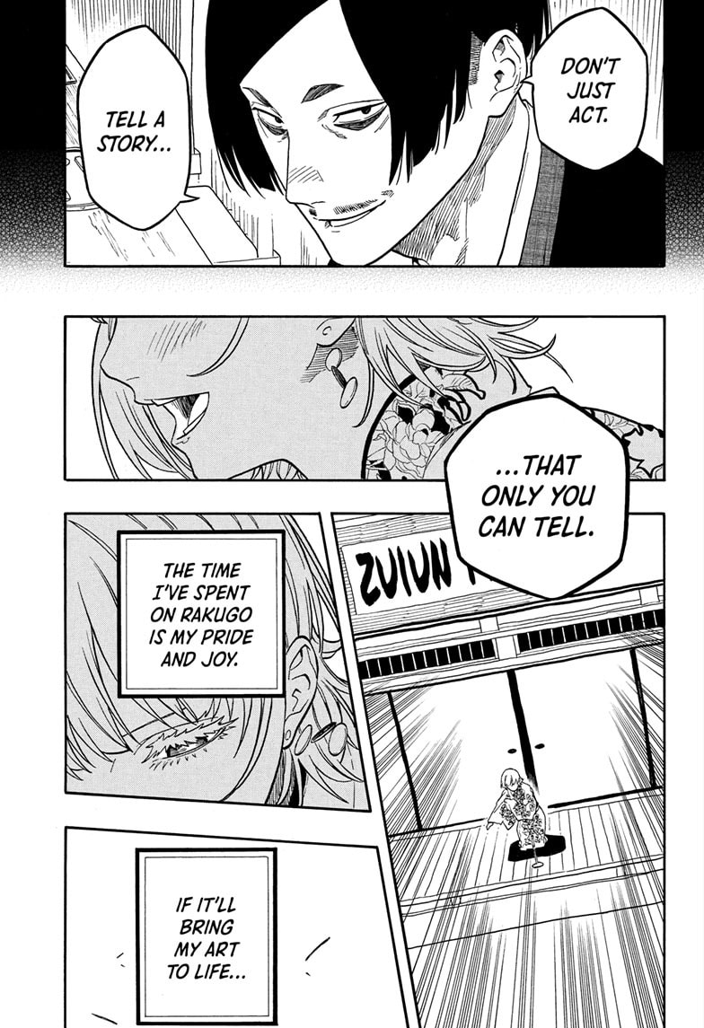 Read Akane-banashi chapter 167 image 12 on Lezhin