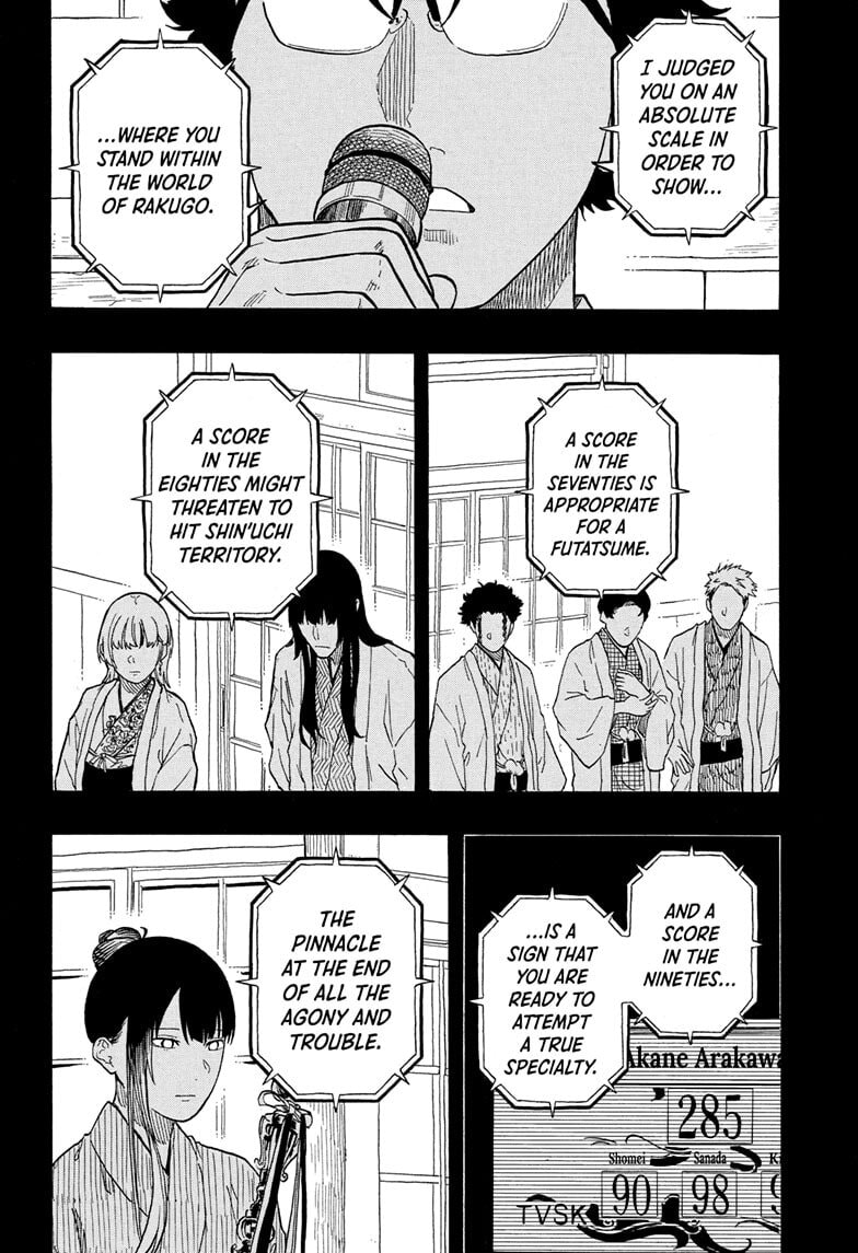 Read Akane-banashi chapter 180 image 13 on Lezhin