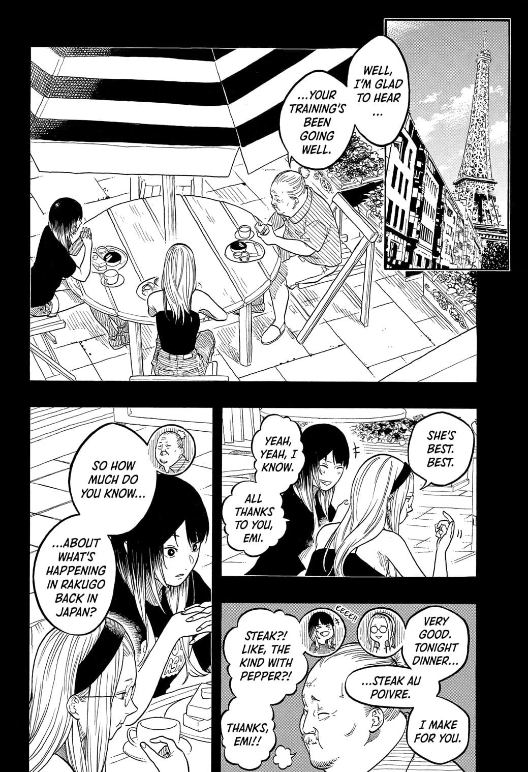 Read Akane-banashi chapter 184 image 1 on Lezhin
