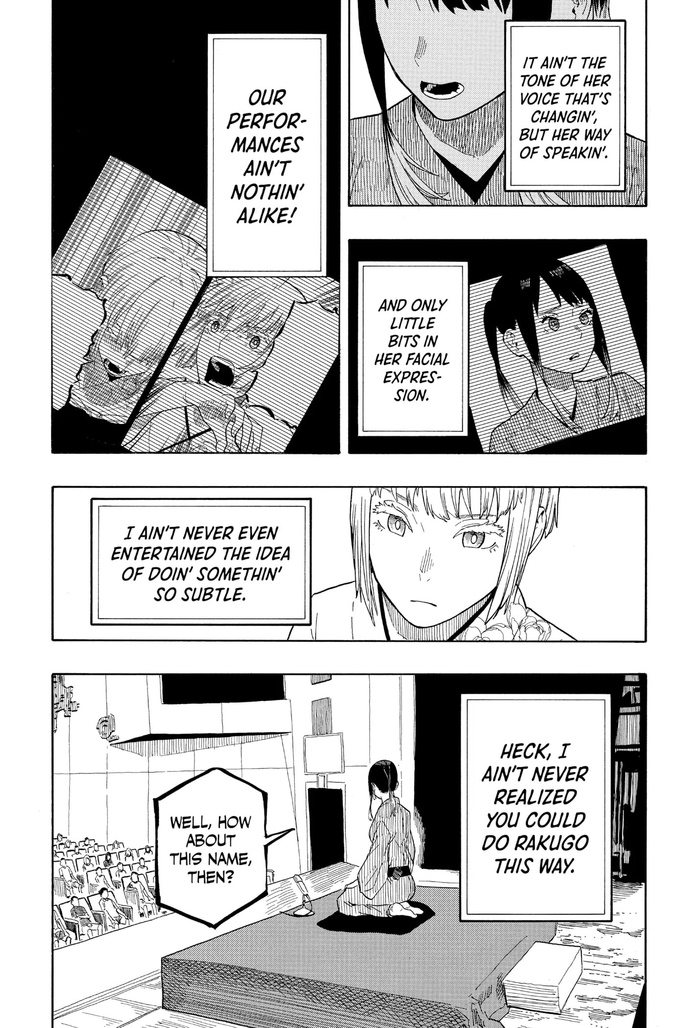 Read Akane-banashi chapter 24 image 3 on Lezhin